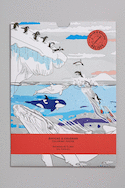 Affiche à colorier: Animaux de la mer